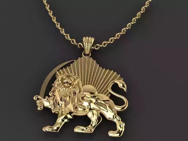 Lion pendant02