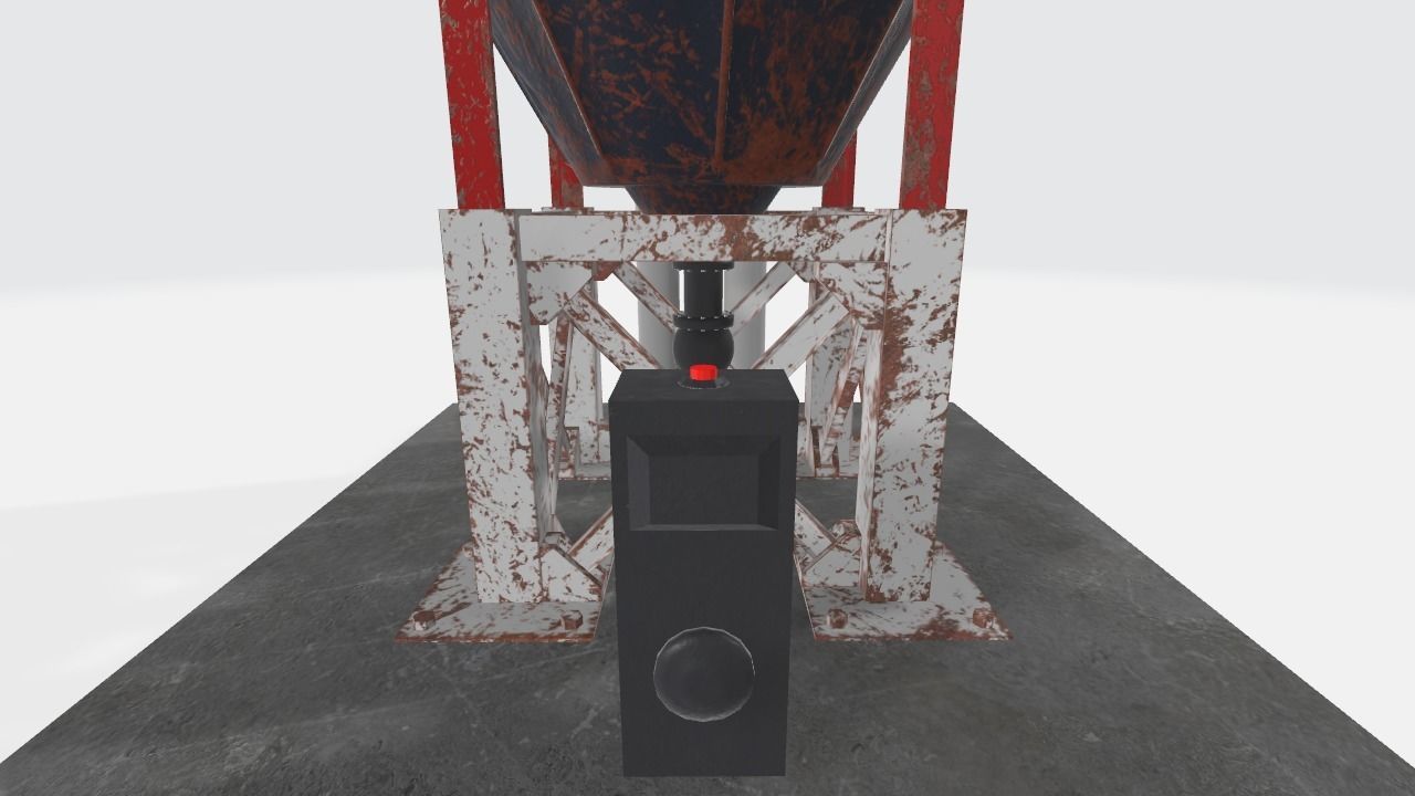 Big Industrial Cylinder 3D model Low-poly 3D model_11