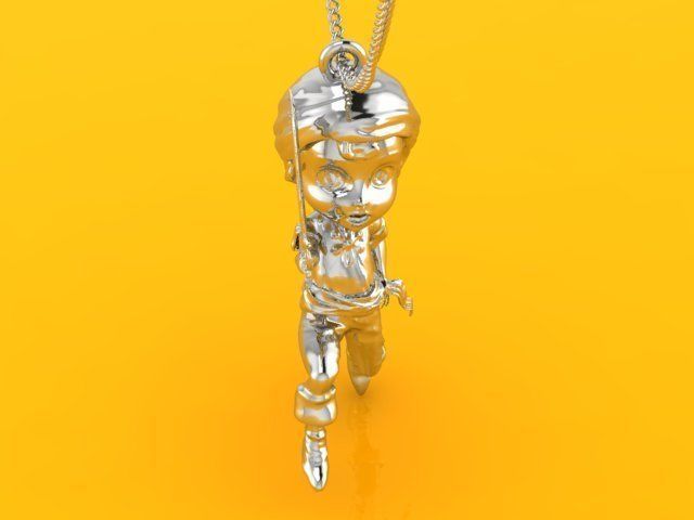 Little magic magerit boy 3D print model_20