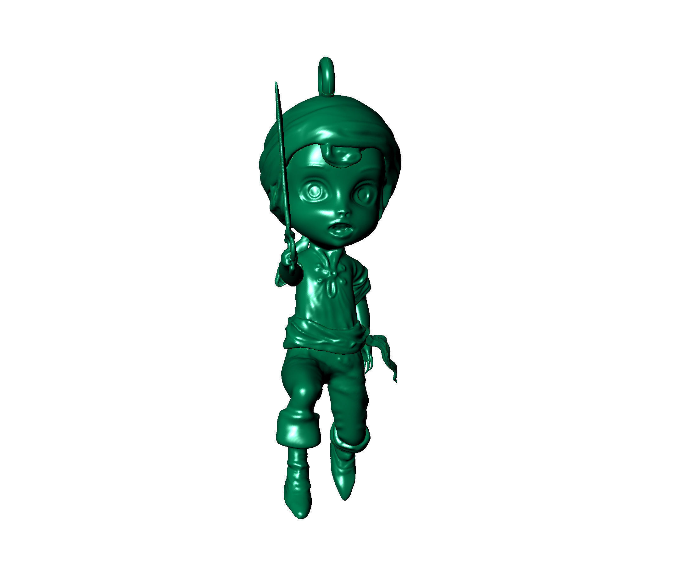 Little magic magerit boy 3D print model_27