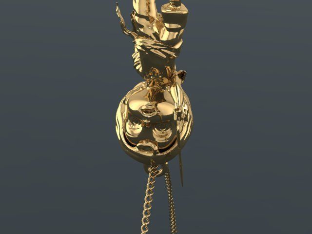 Little magic magerit boy 3D print model_21