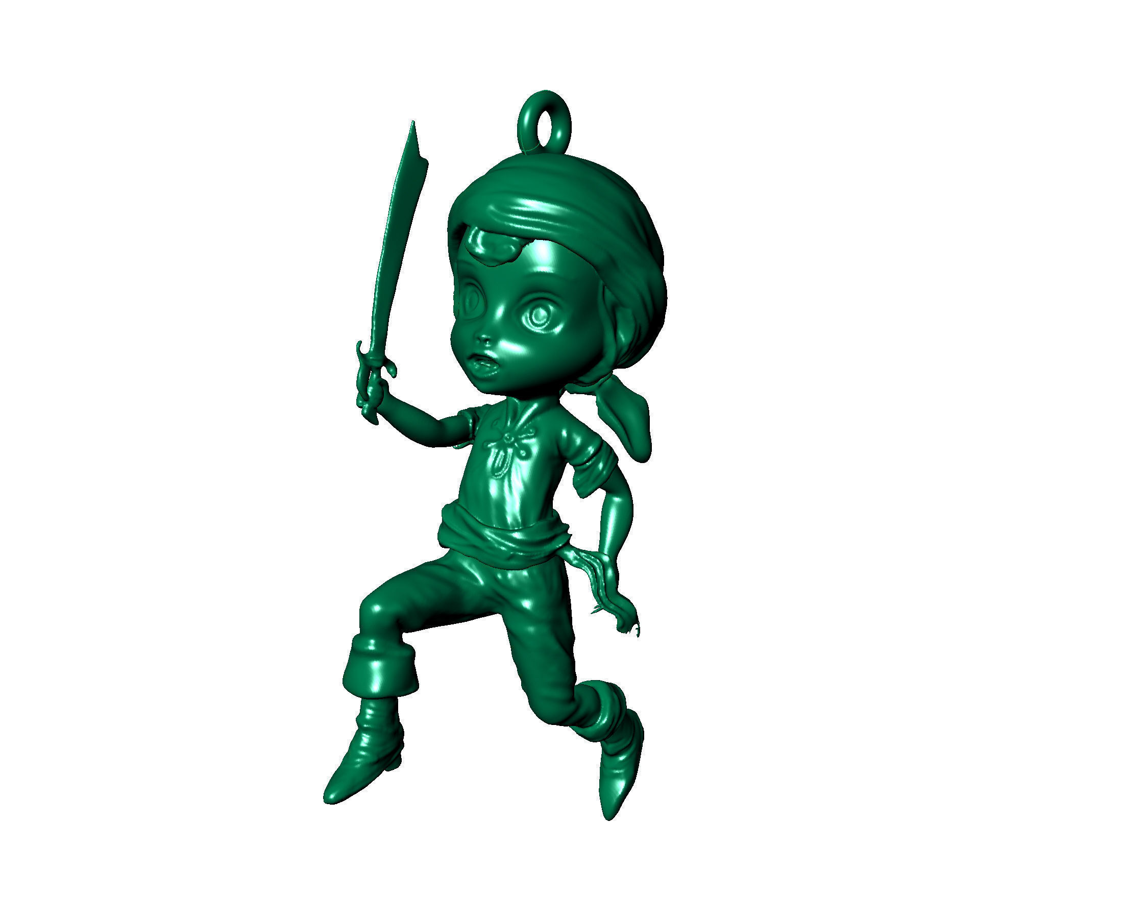 Little magic magerit boy 3D print model_26