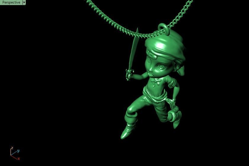 Little magic magerit boy 3D print model_6