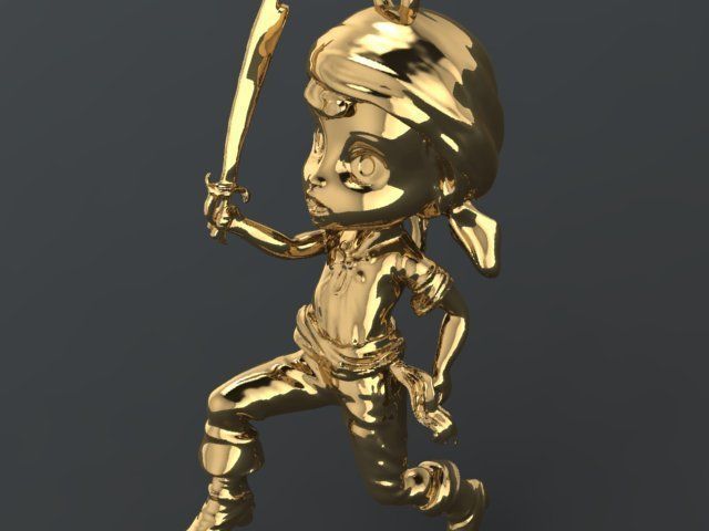 Little magic magerit boy 3D print model_1