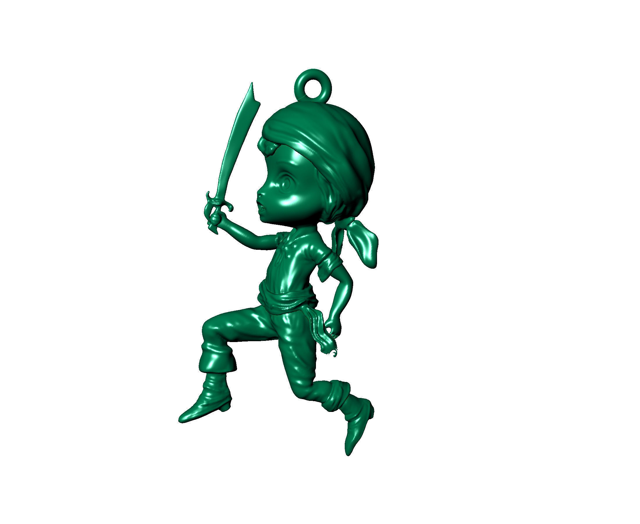 Little magic magerit boy 3D print model_25