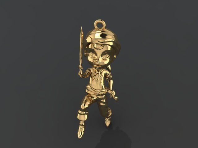 Little magic magerit boy 3D print model_22