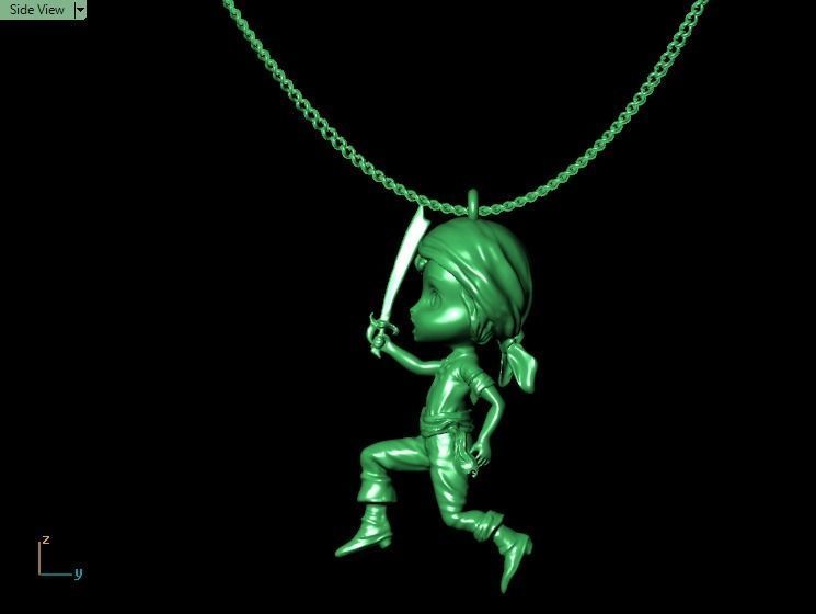 Little magic magerit boy 3D print model_24