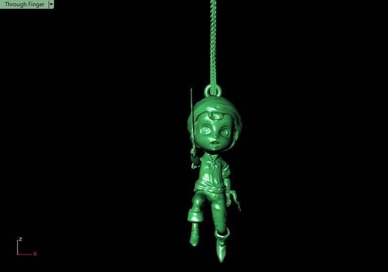 Little magic magerit boy 3D print model_4