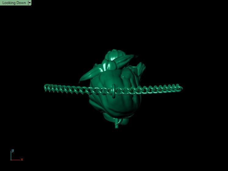 Little magic magerit pendant 3D print model_2