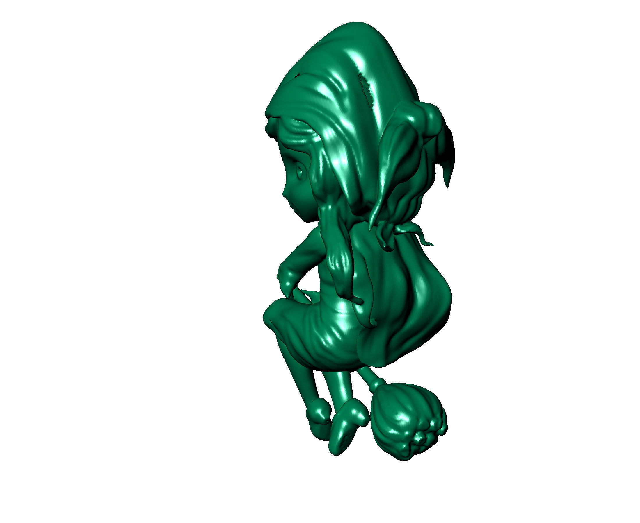 Little magic magerit pendant 3D print model_20