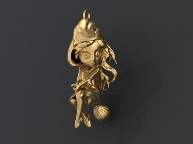 Little magic magerit pendant 3D print model