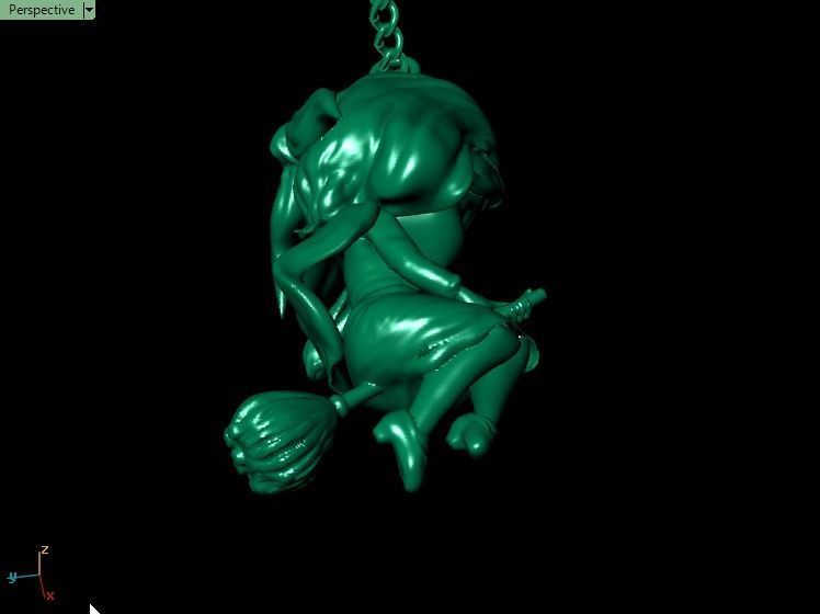 Little magic magerit pendant 3D print model_5