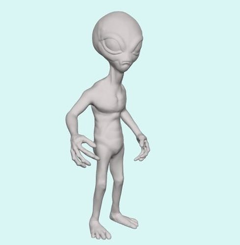 Alien Sculpt 3D print model