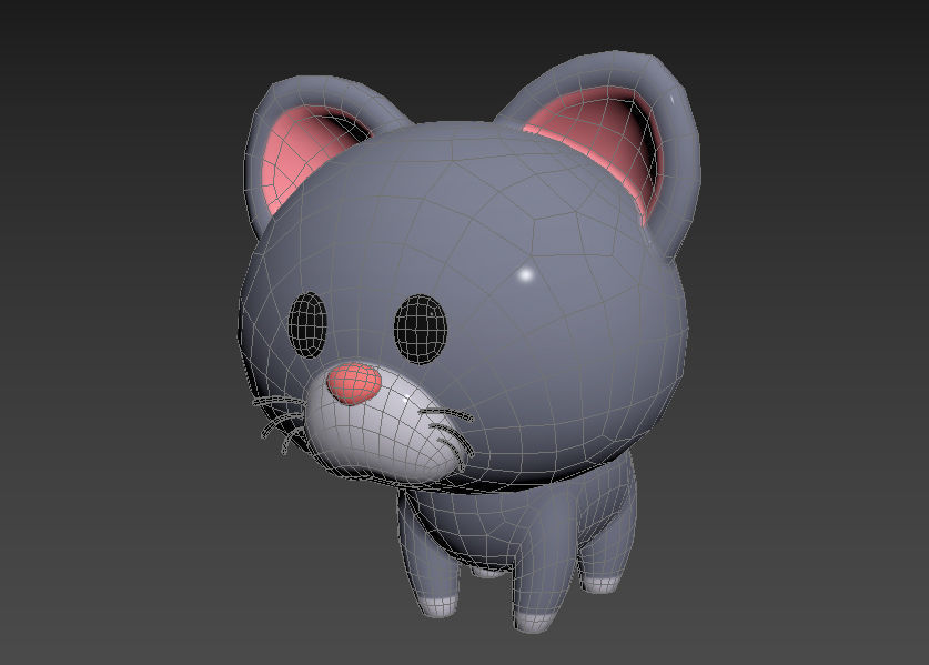 Character027 Cat 3D model_10