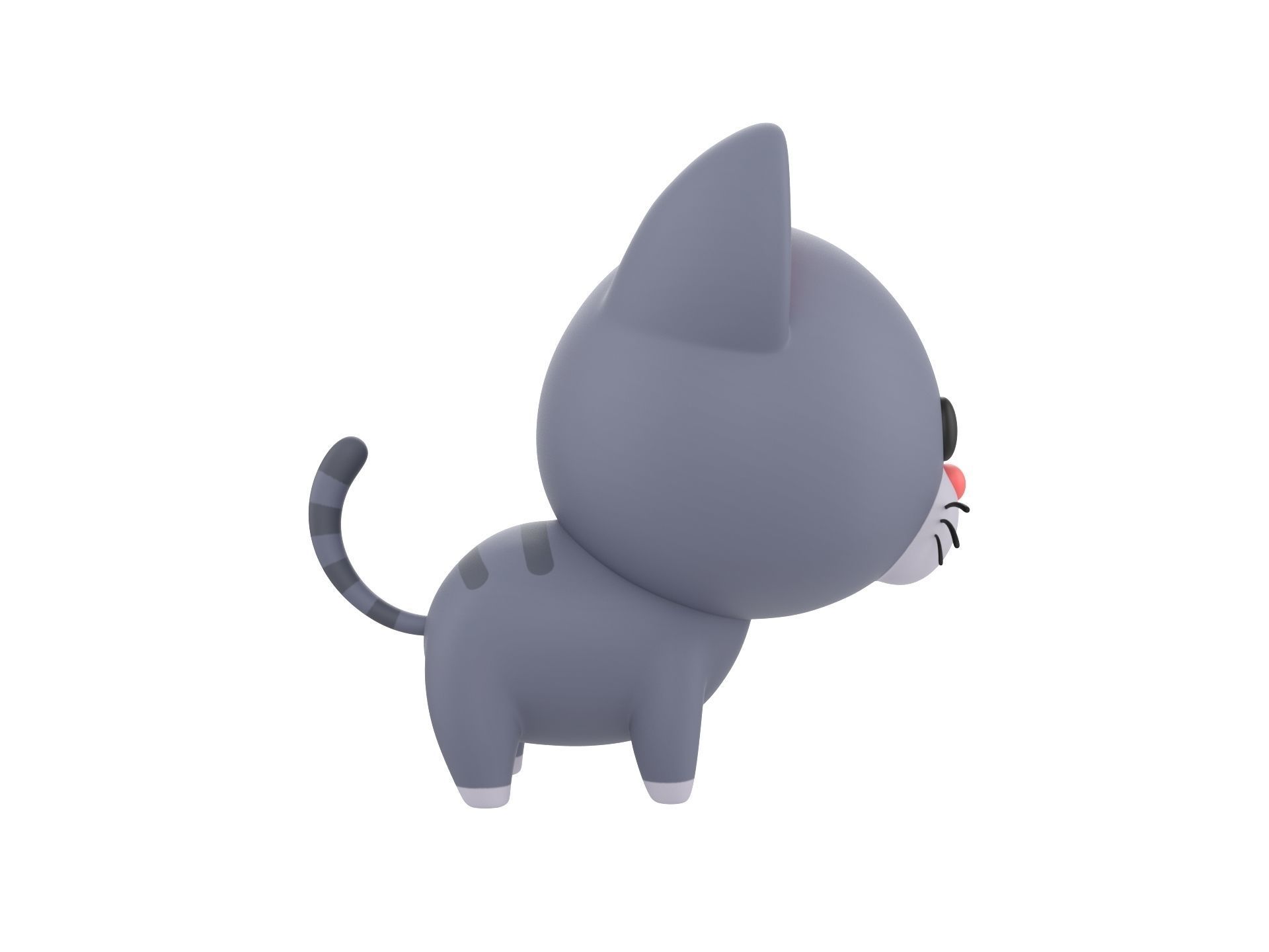 Character027 Cat 3D model_3