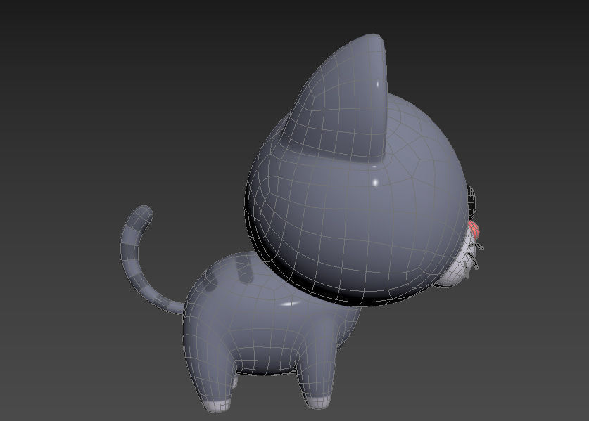 Character027 Cat 3D model_14