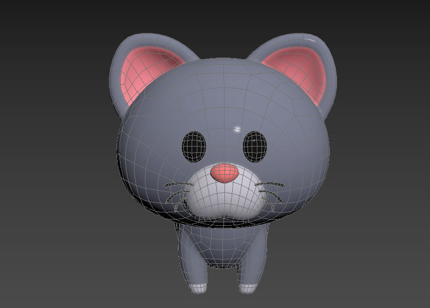 Character027 Cat 3D model_12