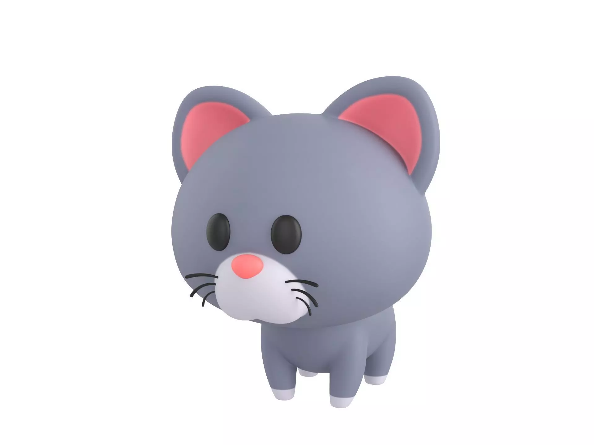 Character027 Cat 3D model_0