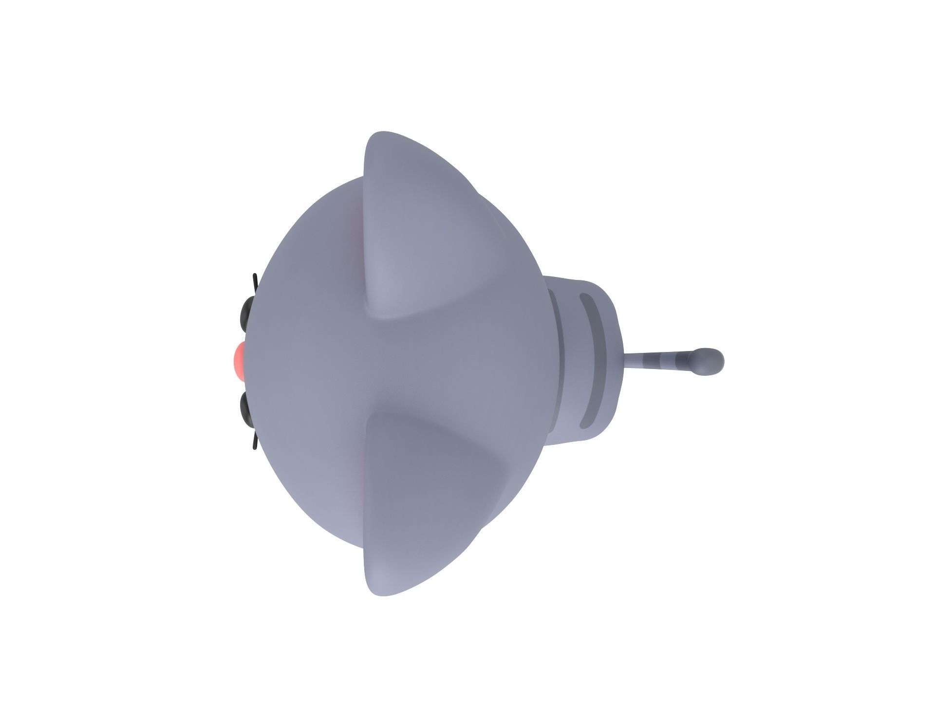 Character027 Cat 3D model_7