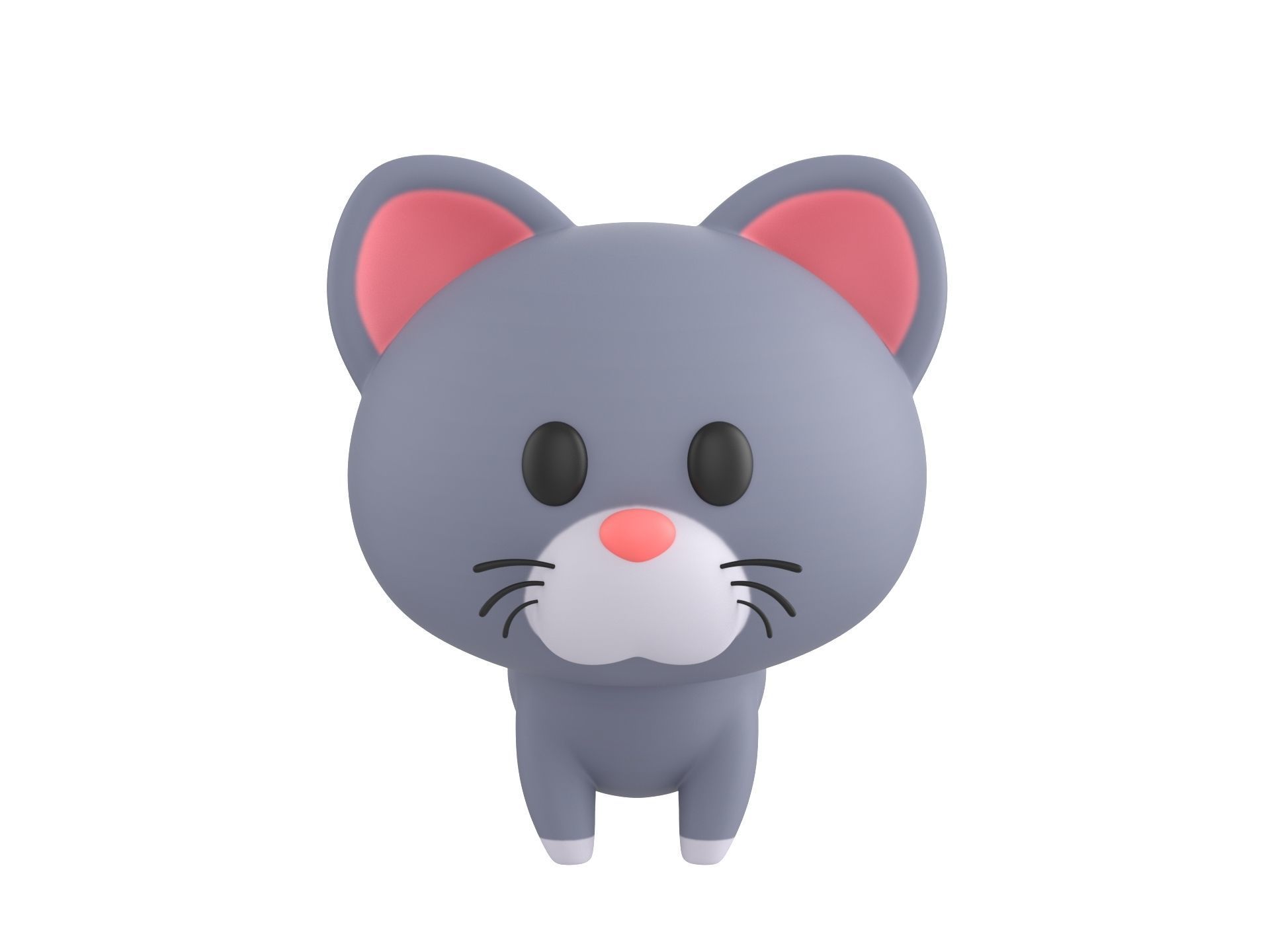 Character027 Cat 3D model_1