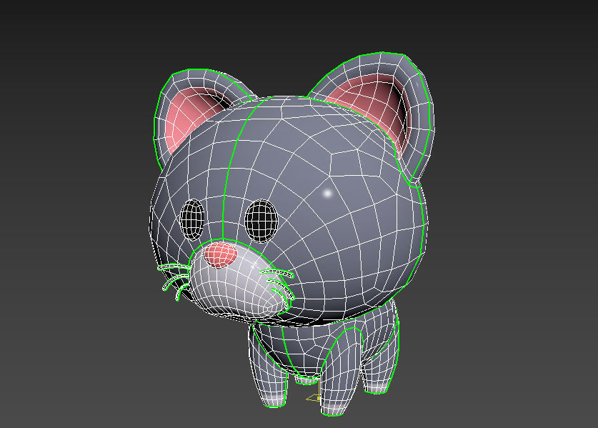 Character027 Cat 3D model_19