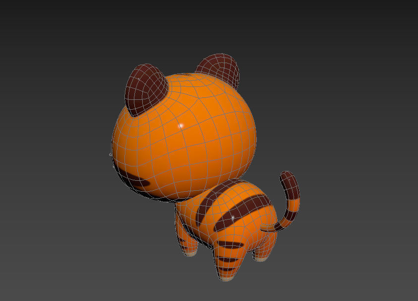 Character028 Tiger 3D model_17