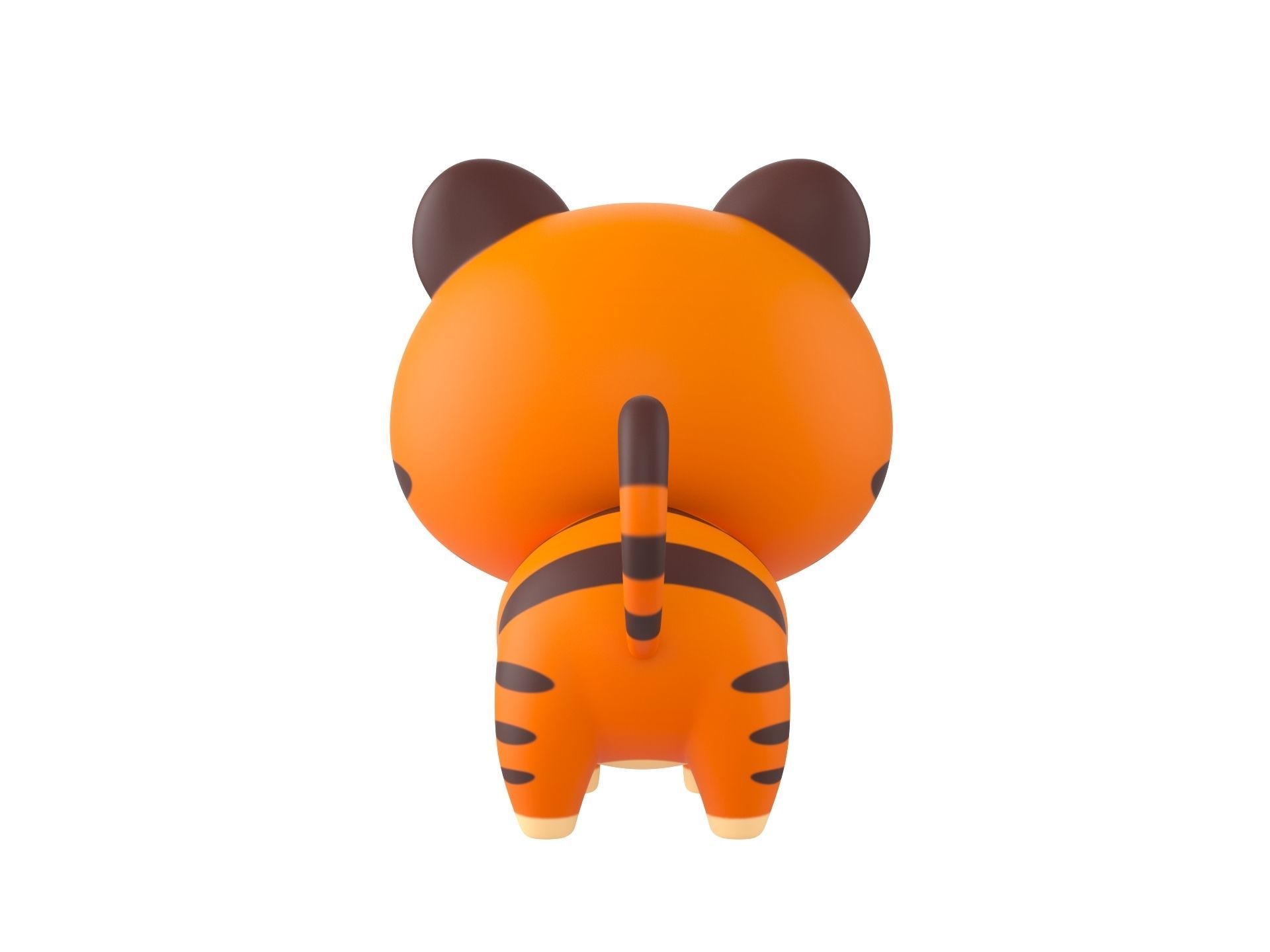 Character028 Tiger 3D model_5