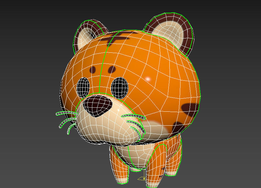 Character028 Tiger 3D model_20