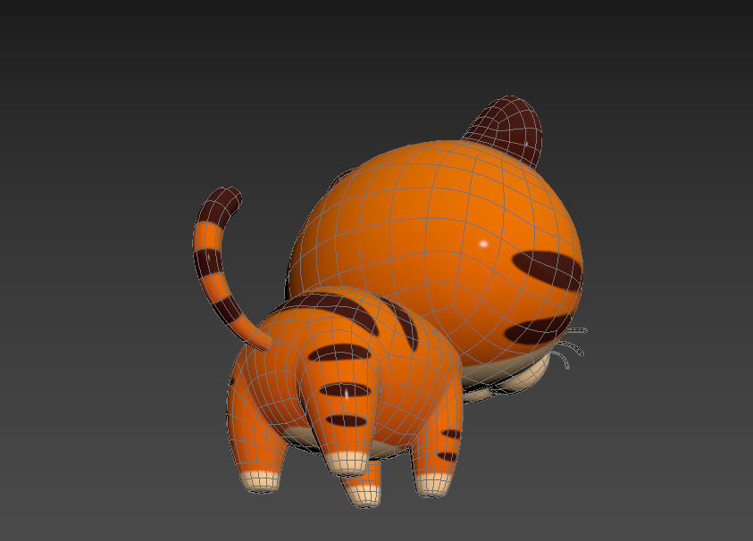Character028 Tiger 3D model_15