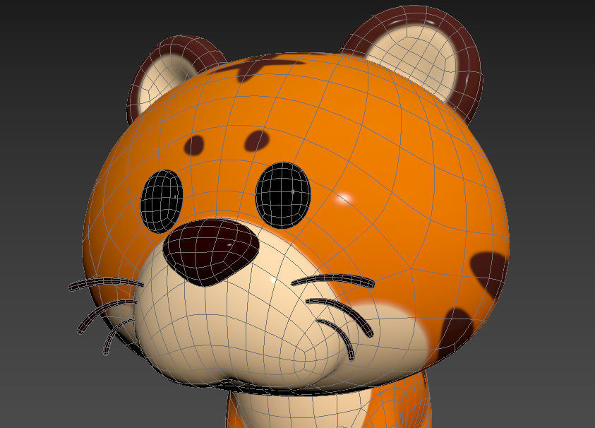 Character028 Tiger 3D model_19