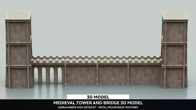 Medieval Towers And Wall