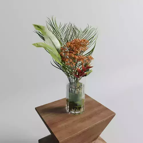 Corporate set of Flowers