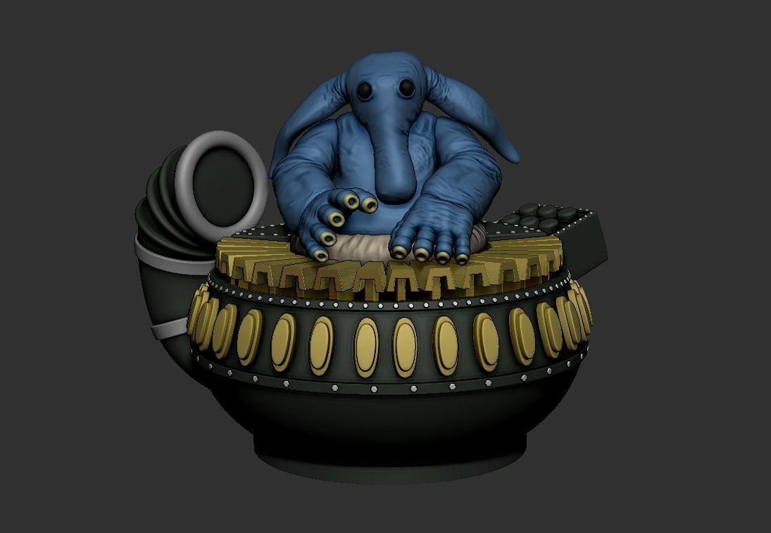 Max rebo 3D print model_0