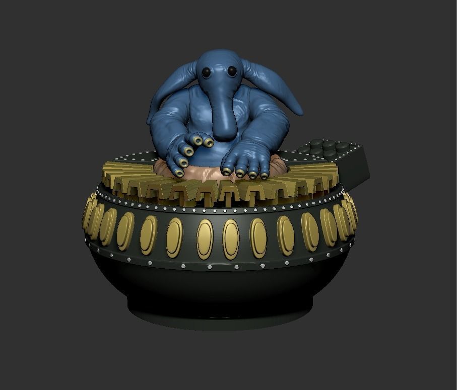 Max rebo 3D print model_1