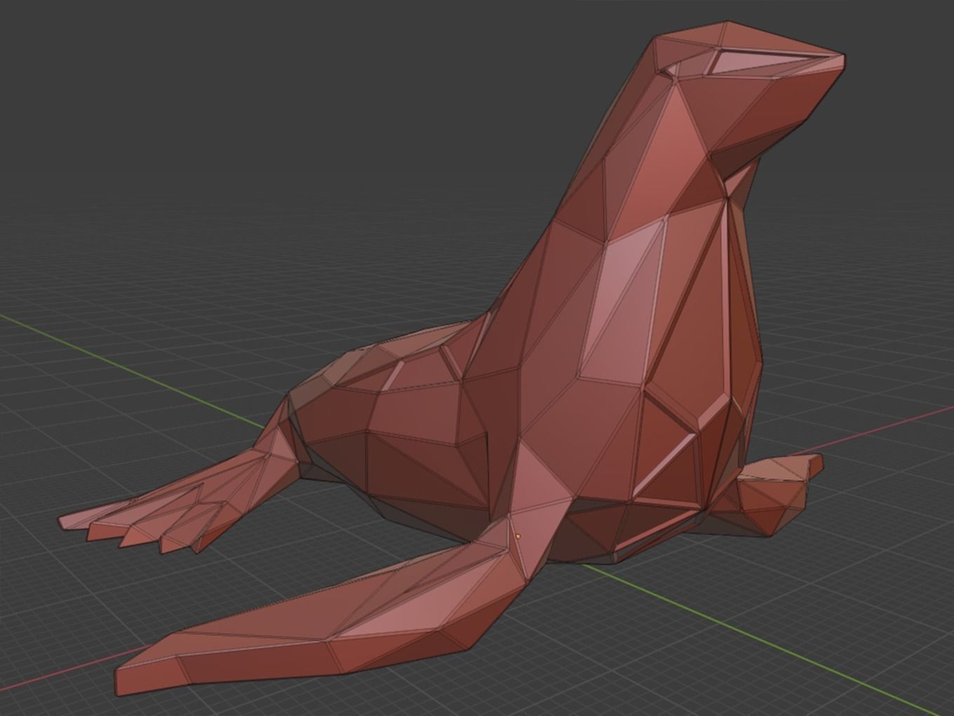 Polygonal Seal Parametric 3D print model_10