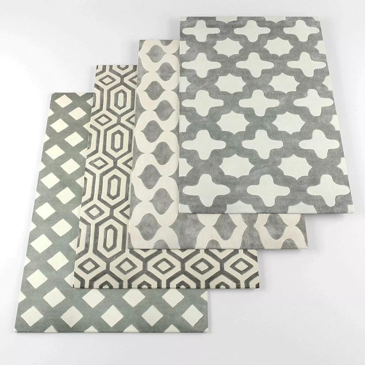 Rugs collection 037 Low-poly 3D model_0