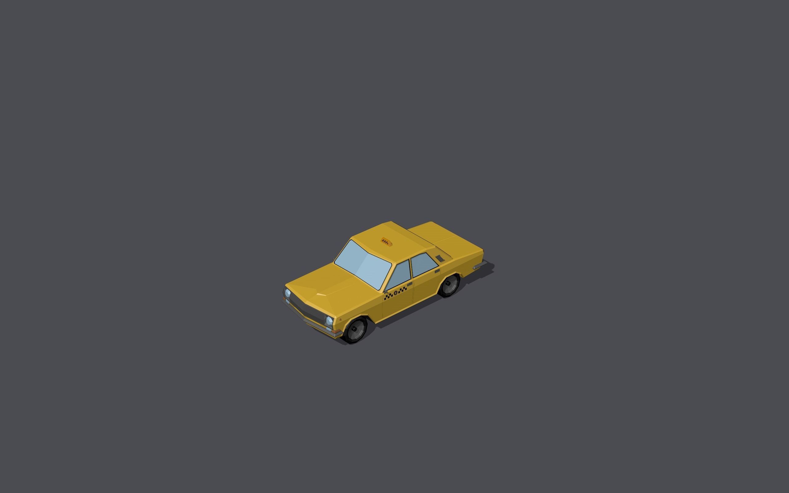 Full set of vehicles Low-poly 3D model_85