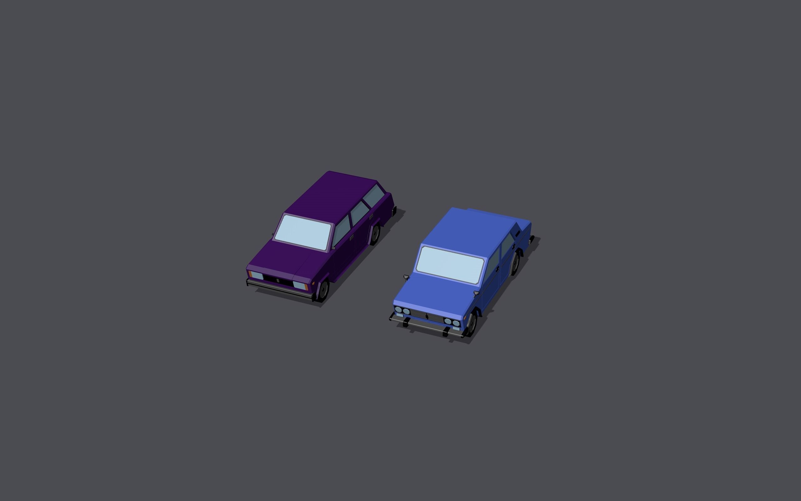 Full set of vehicles Low-poly 3D model_106