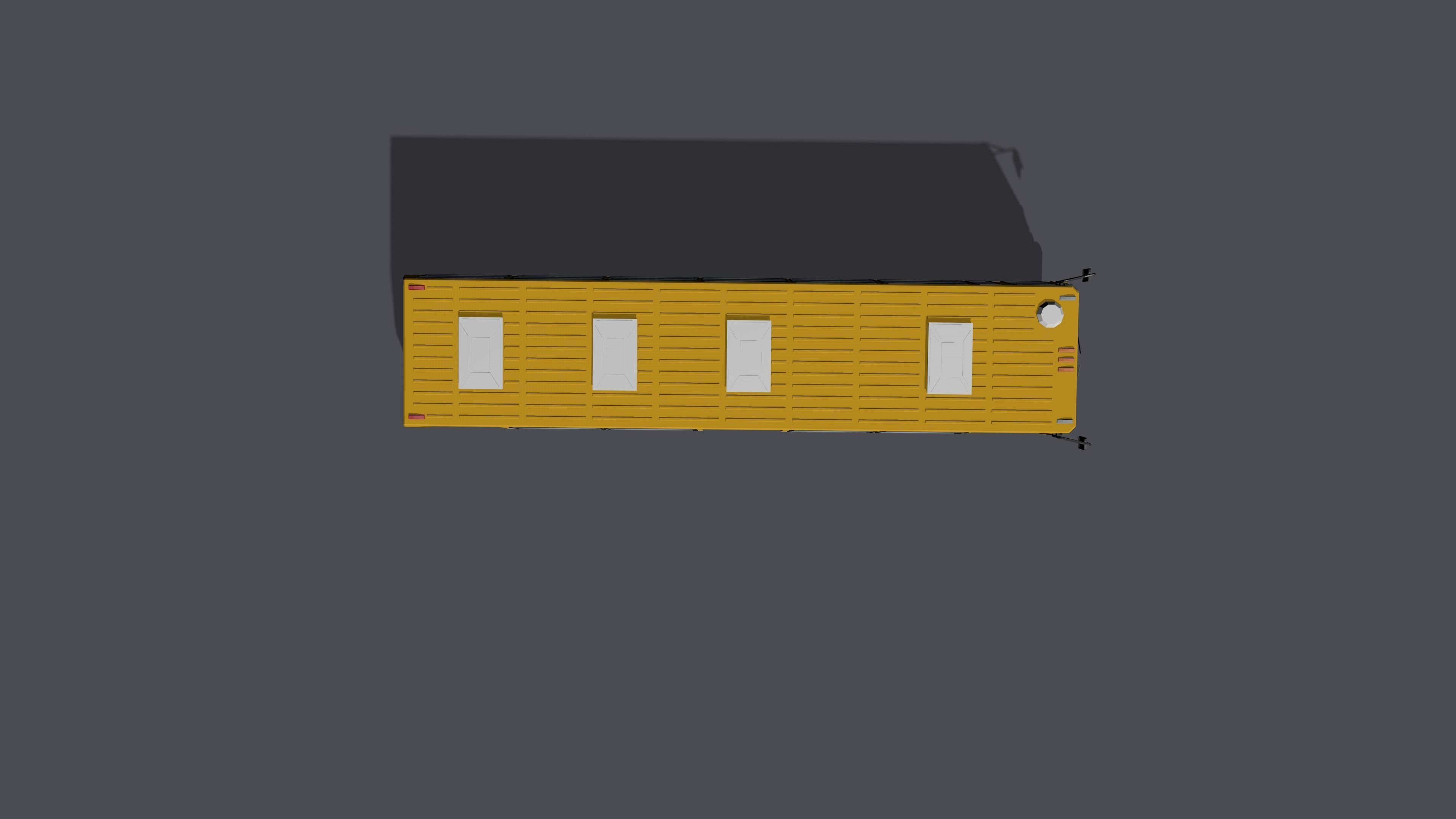 Full set of vehicles Low-poly 3D model_25