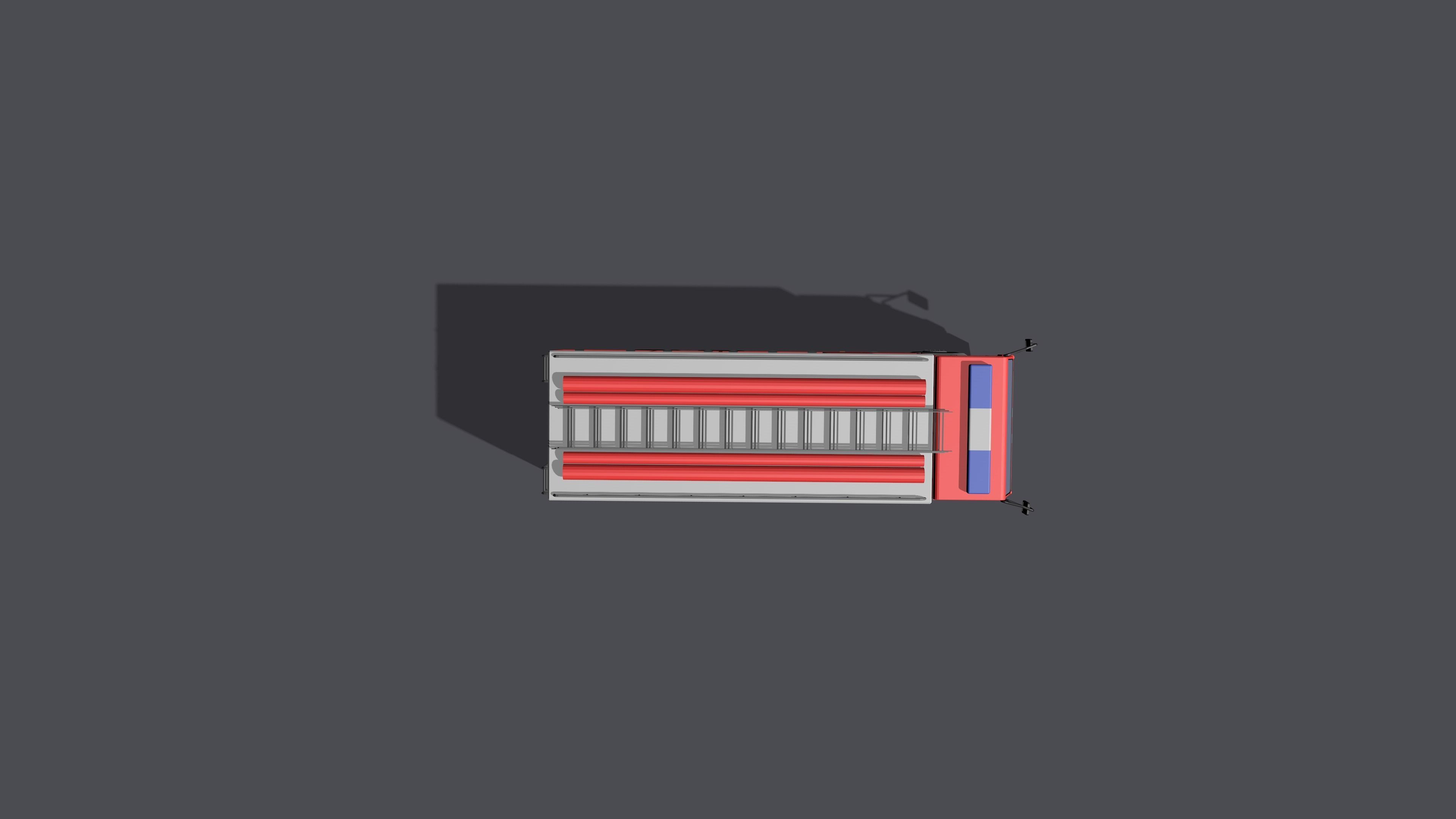 Full set of vehicles Low-poly 3D model_51