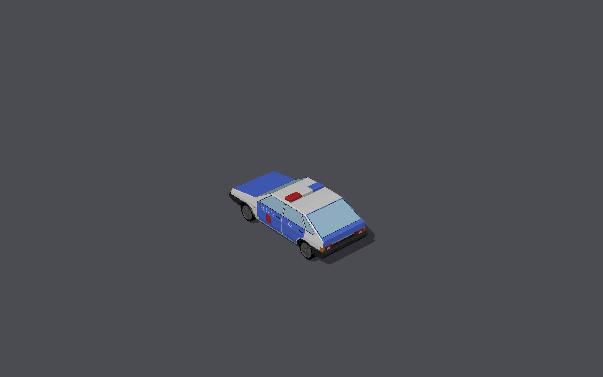Full set of vehicles Low-poly 3D model_97