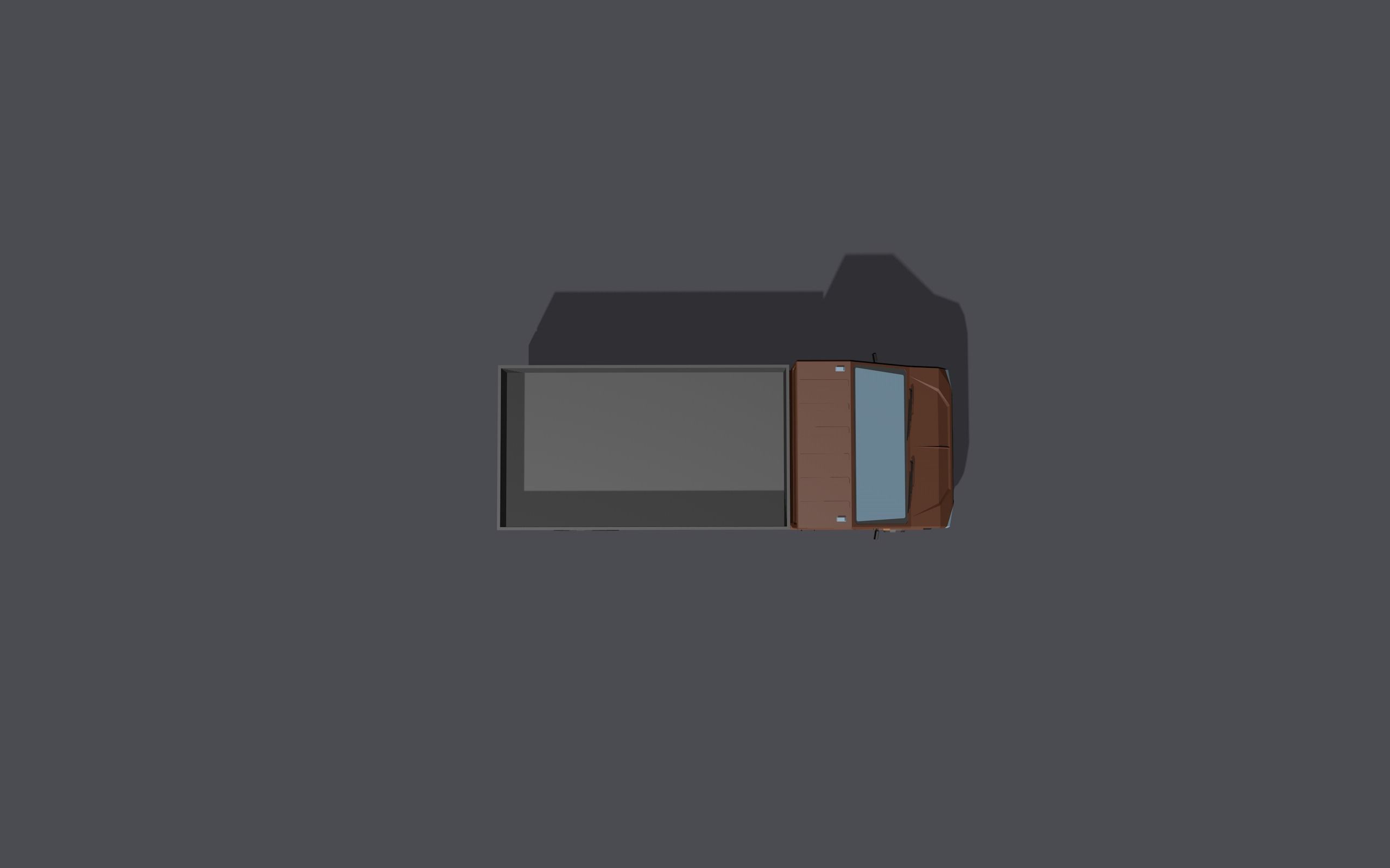 Full set of vehicles Low-poly 3D model_78