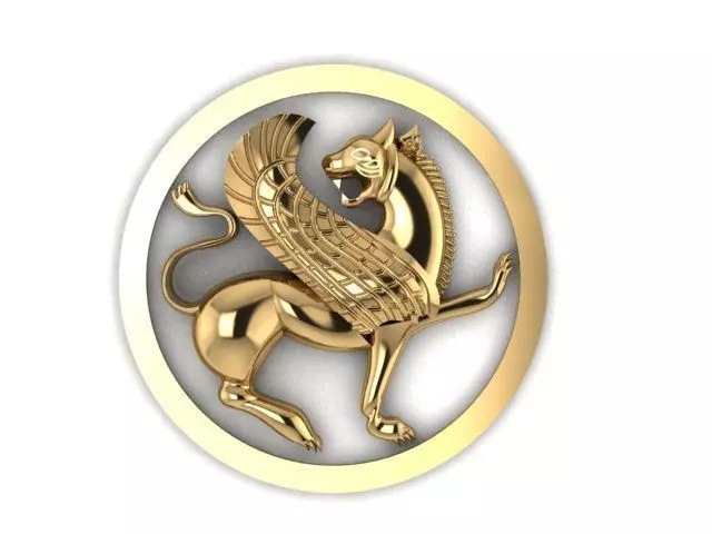 B-114 persian lion  3D print model_0