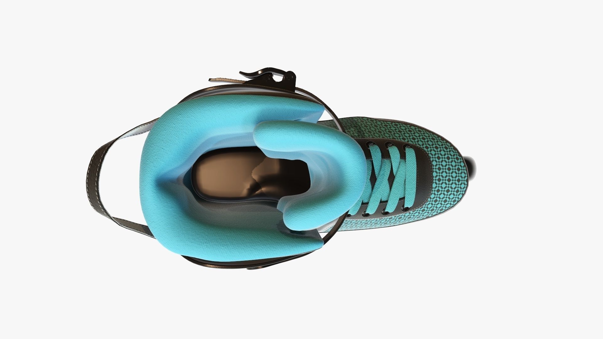 Roller skates inline 3D model_8