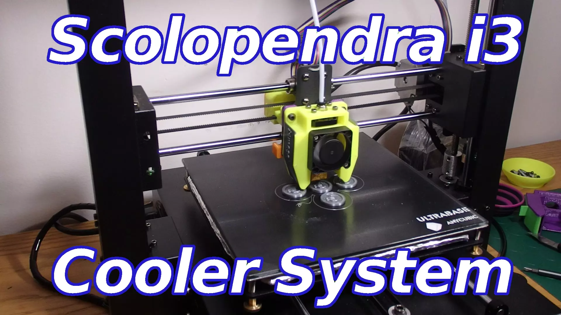 E3Dv5 - Scolopendra i3 Cooler for i3mega and other  3D print model_0
