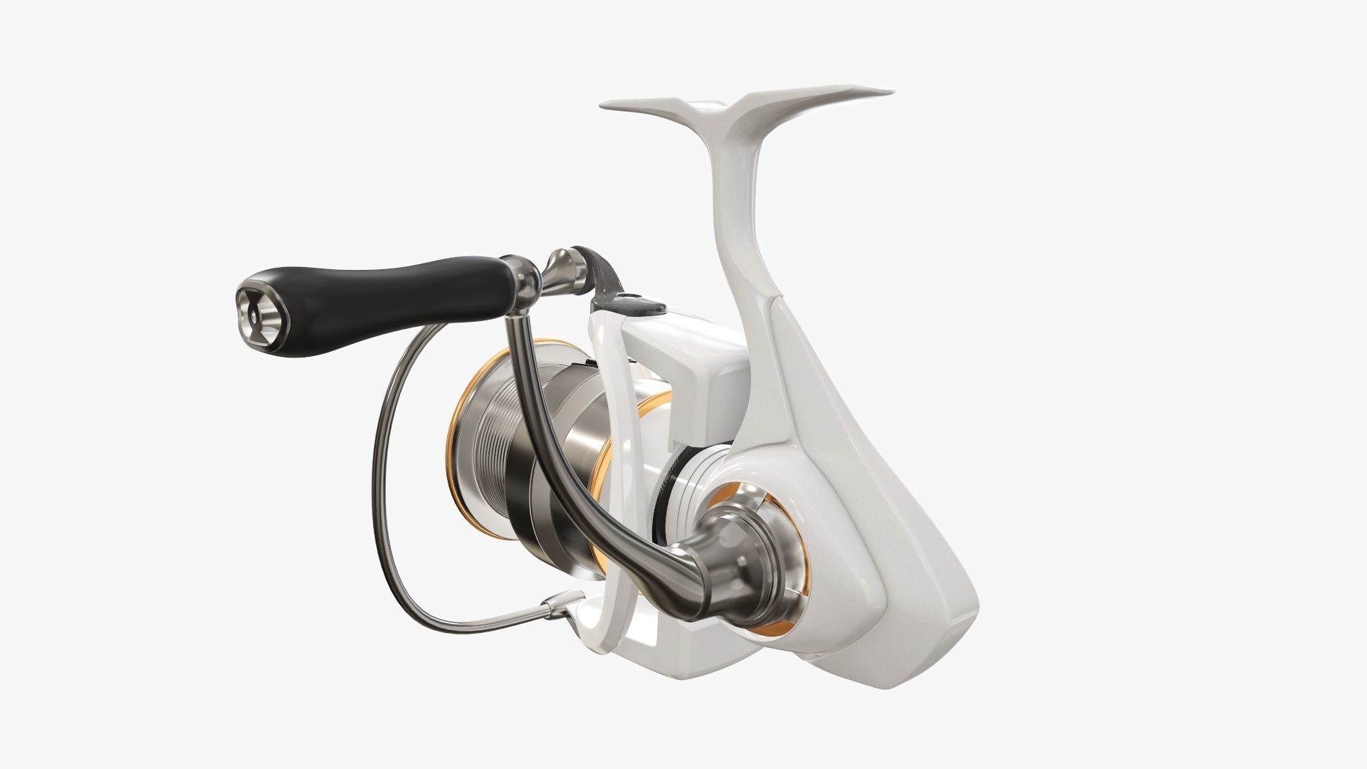 Fishing reel 3D model_5