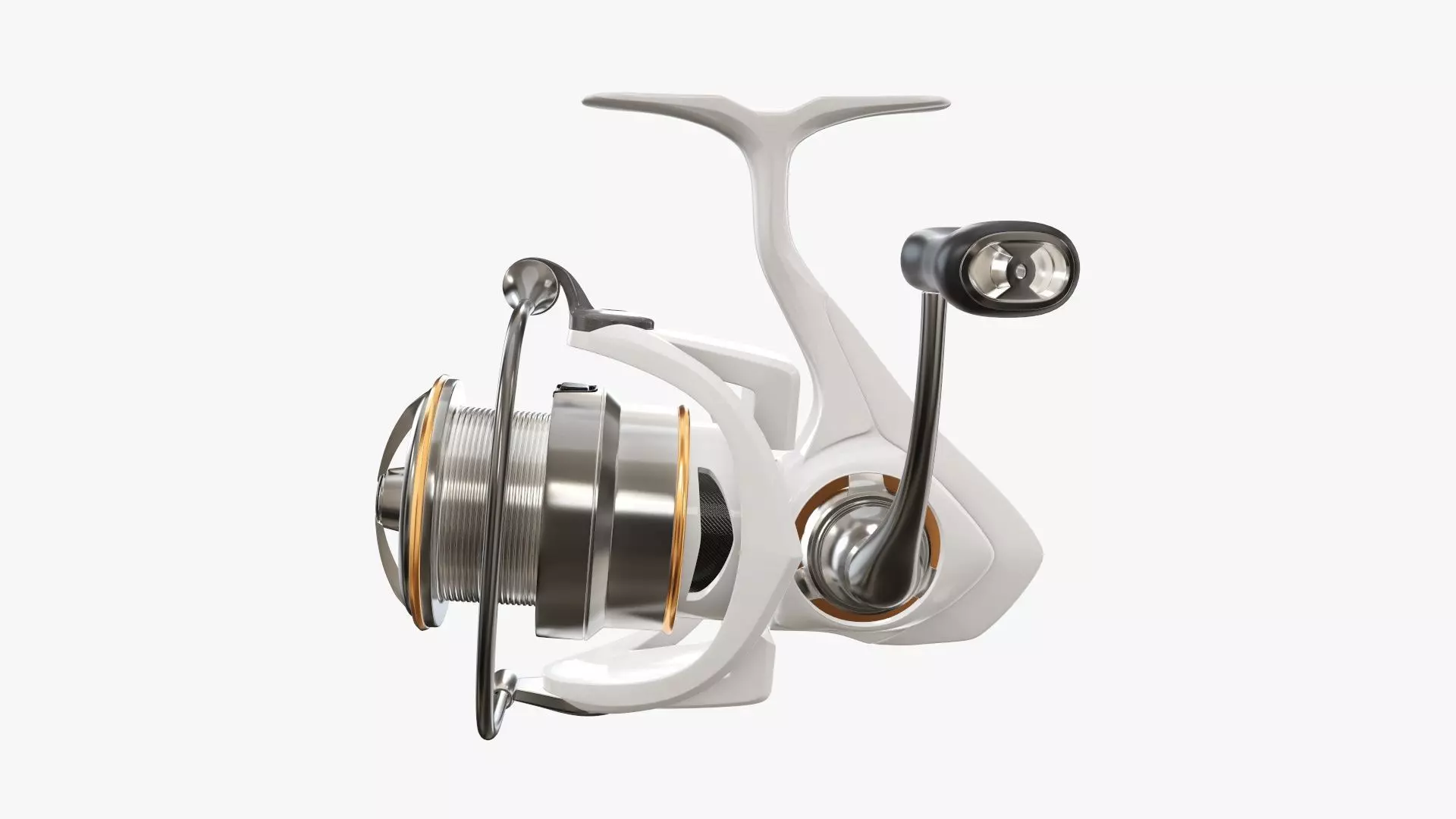 Fishing reel 3D model_0