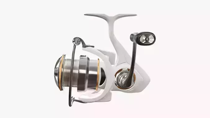 Fishing reel 3D model