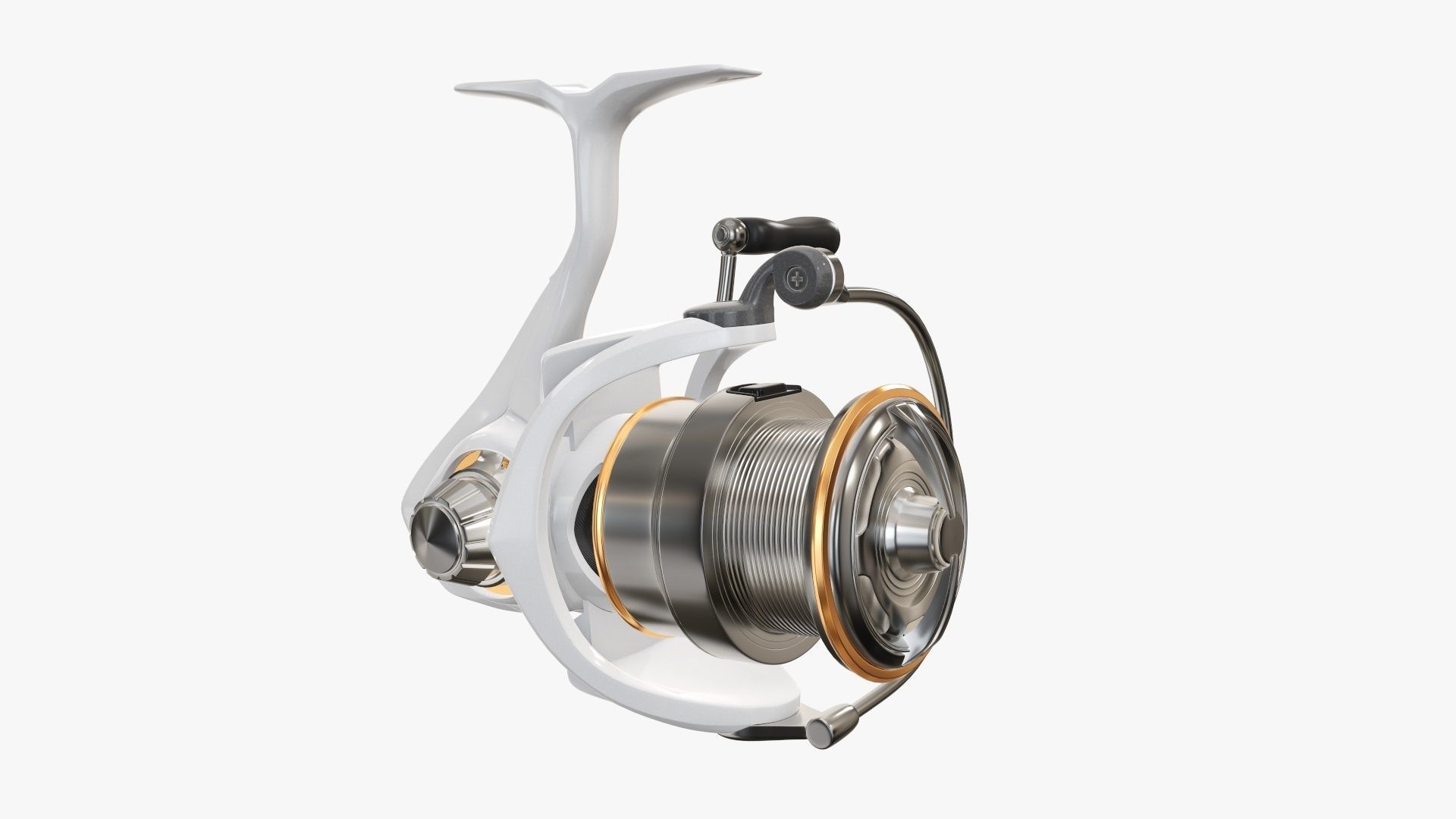 Fishing reel 3D model_2