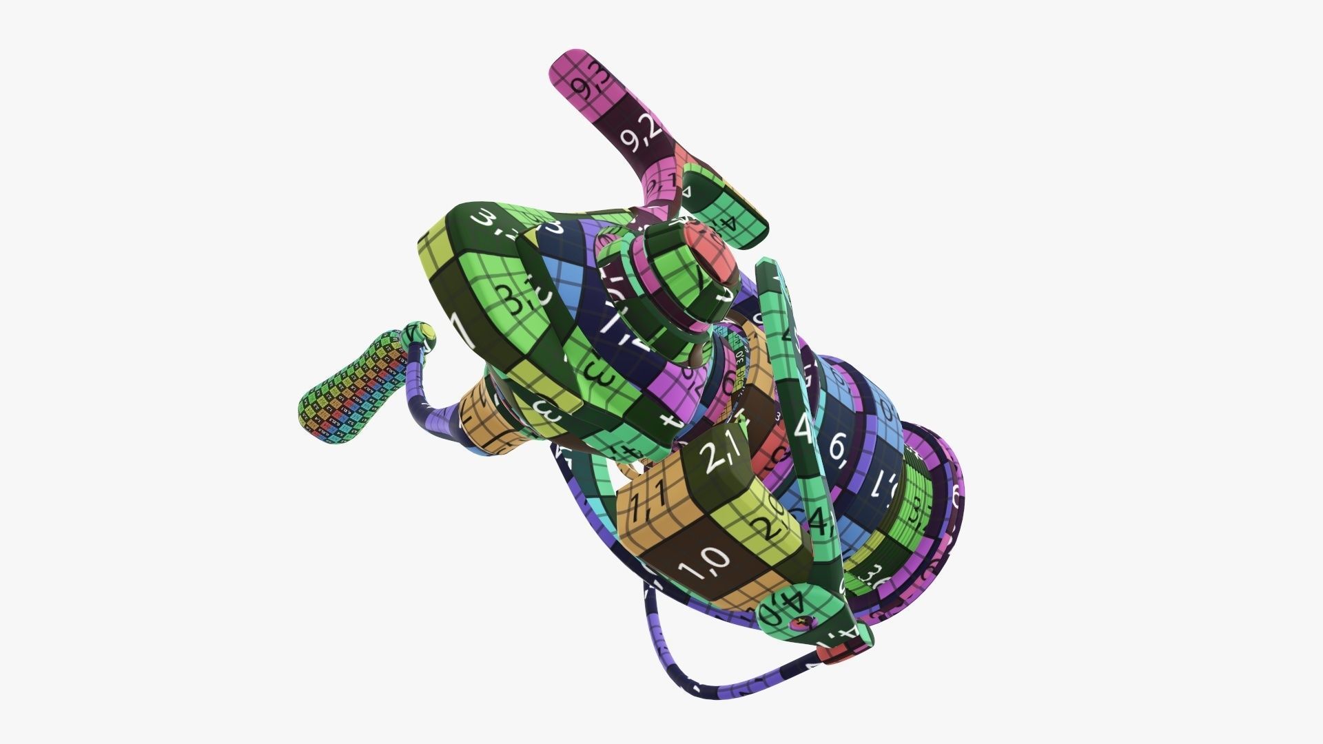 Fishing reel 3D model_22